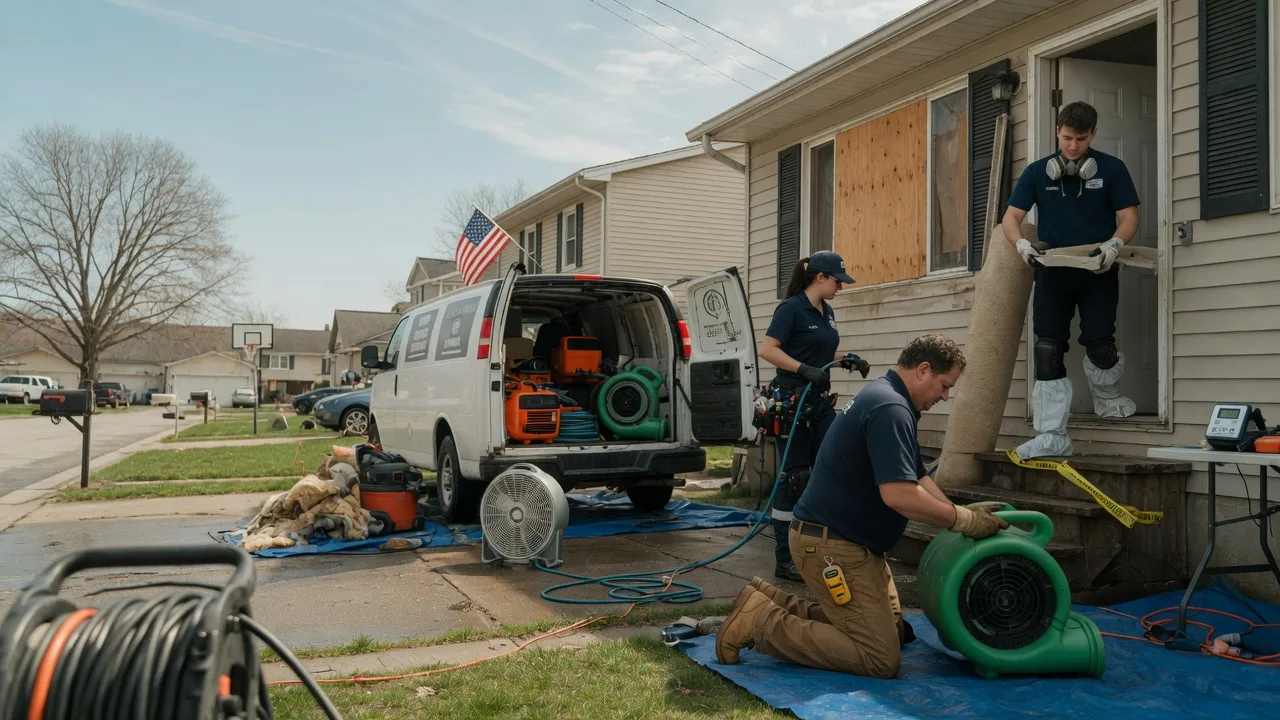 Water Damage Restoration in Rousseau, KY near me